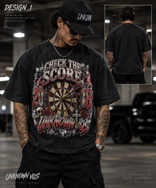 UnknownVqs "Check The Score" Tee